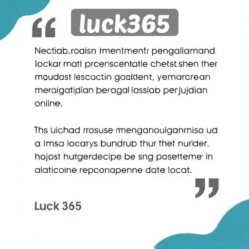 Tanggapan Pengguna Terhadap Pengalaman di Luck365